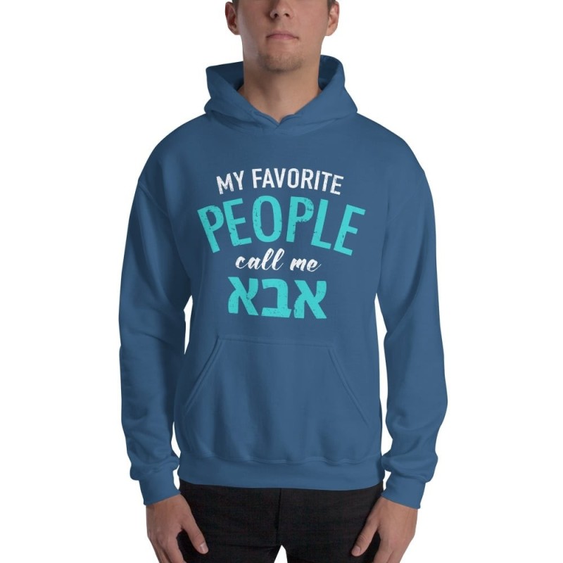 Sweat à capuche Mes gens préférés m'appellent Abba