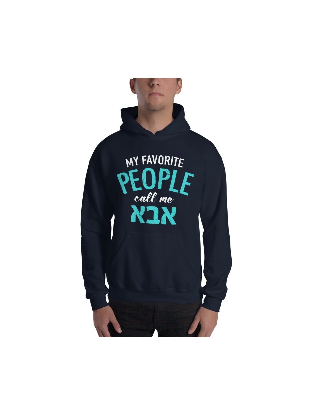 Sweat à capuche Mes gens préférés m'appellent Abba
