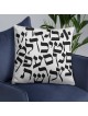 Hebrew Alphabet Designer Pillow