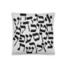 Hebrew Alphabet Designer Pillow