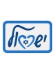 Love Israel Embroidered Patch
