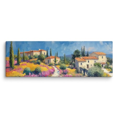 Jerusalem Mountain View Print on Canvas