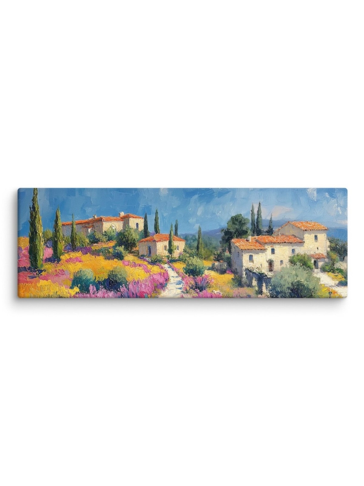 Jerusalem Mountain View Print on Canvas