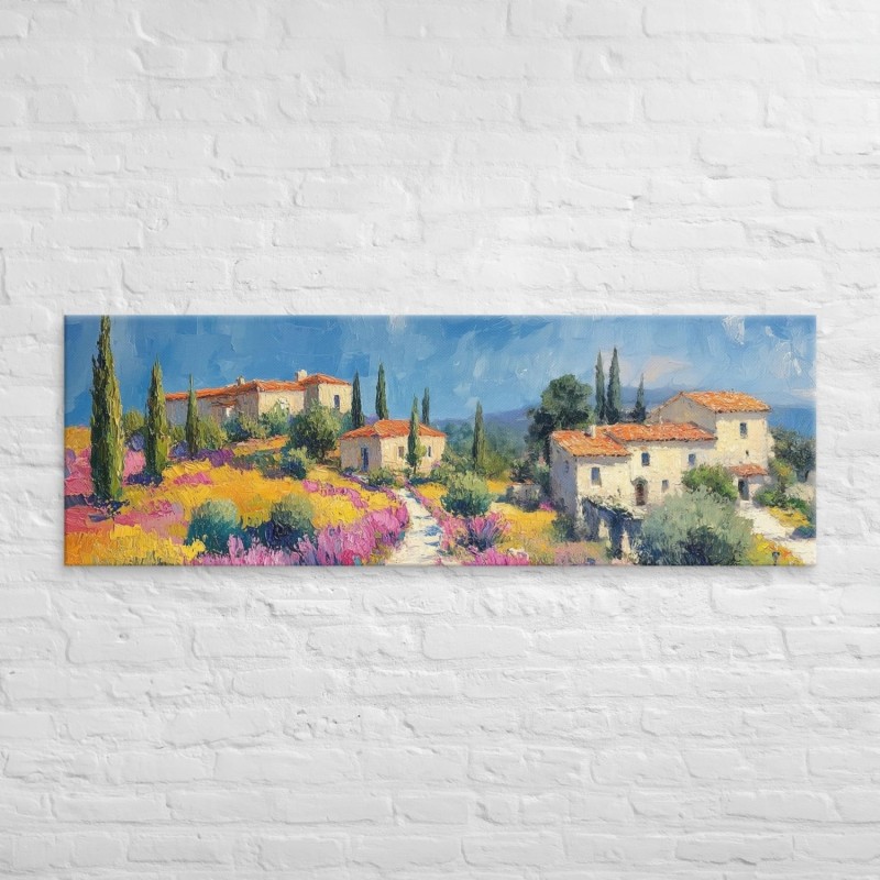 Jerusalem Mountain View Print on Canvas