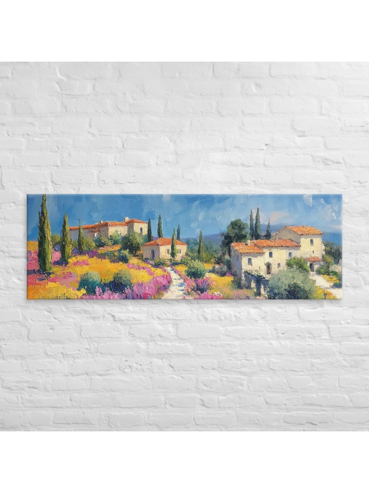 Jerusalem Mountain View Print on Canvas