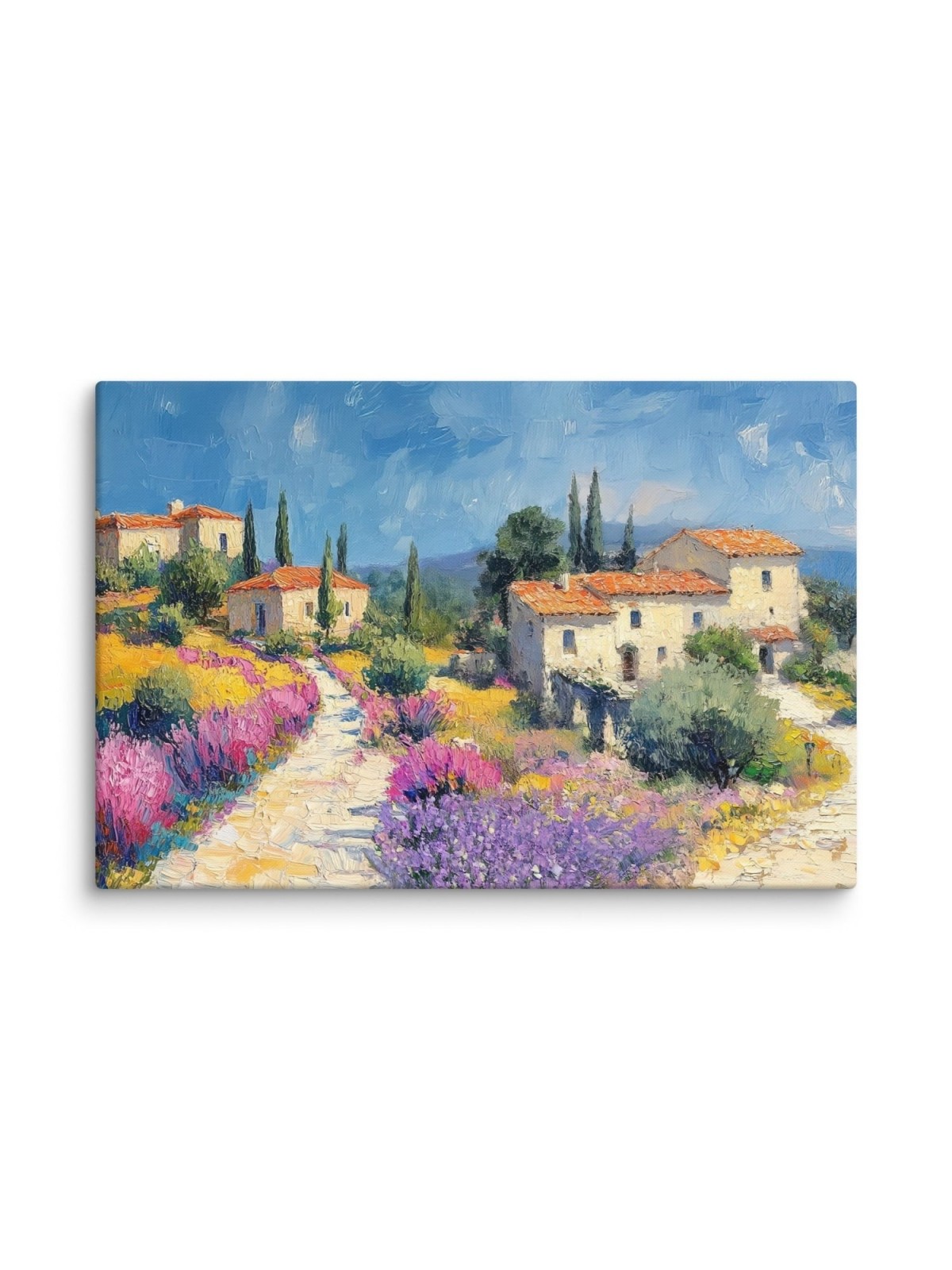 Jerusalem Mountain View Print on Canvas