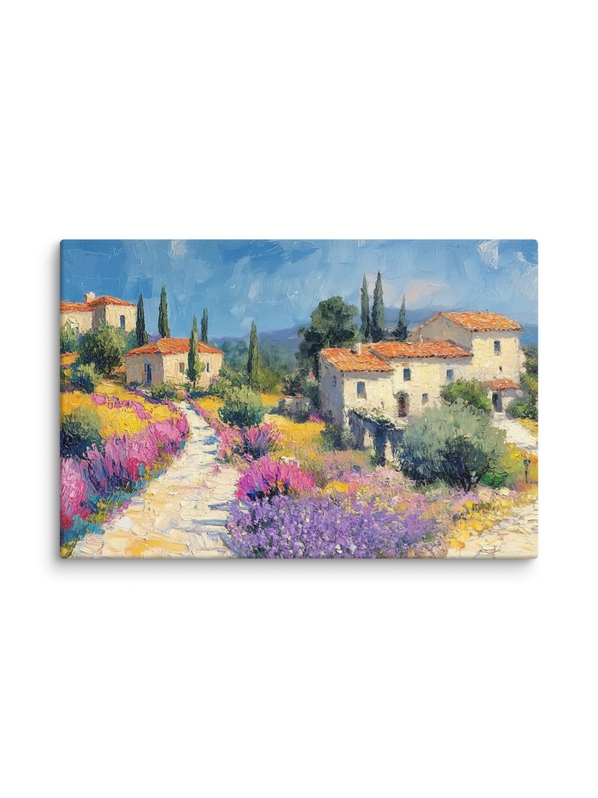 Jerusalem Mountain View Print on Canvas