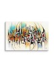 Impression de lettres hébraïques sur toile