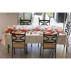 Large Print Pomegranate Designer Tablecloth