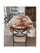 Large Print Pomegranate Designer Tablecloth