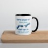 Man Plans Hands Mug - Color Inside