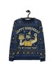 Sweat-shirt laid Happy Hanukkah - Conception drôle de fête de festival de 8 jours - B