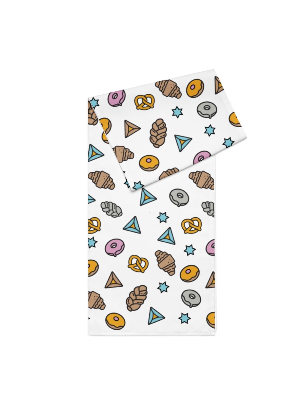 Jewish Pastries Table Runner