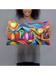 Colorful Jerusalem Decorative Pillow