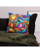 Colorful Jerusalem Decorative Pillow