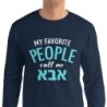 My Favorite People Call Me Abba: Men's Long Sleeve Shirt