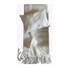 Gabrieli Handwoven White Wool Tallit S... | Gabrieli Hand Woven Tallit