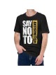 Dites non à l’antisémitisme Block Print T-shirt unisexe