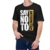 Say No To Antisemitism Block Print Unisex T-Shirt