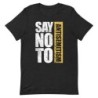 Say No To Antisemitism Block Print Unisex T-Shirt