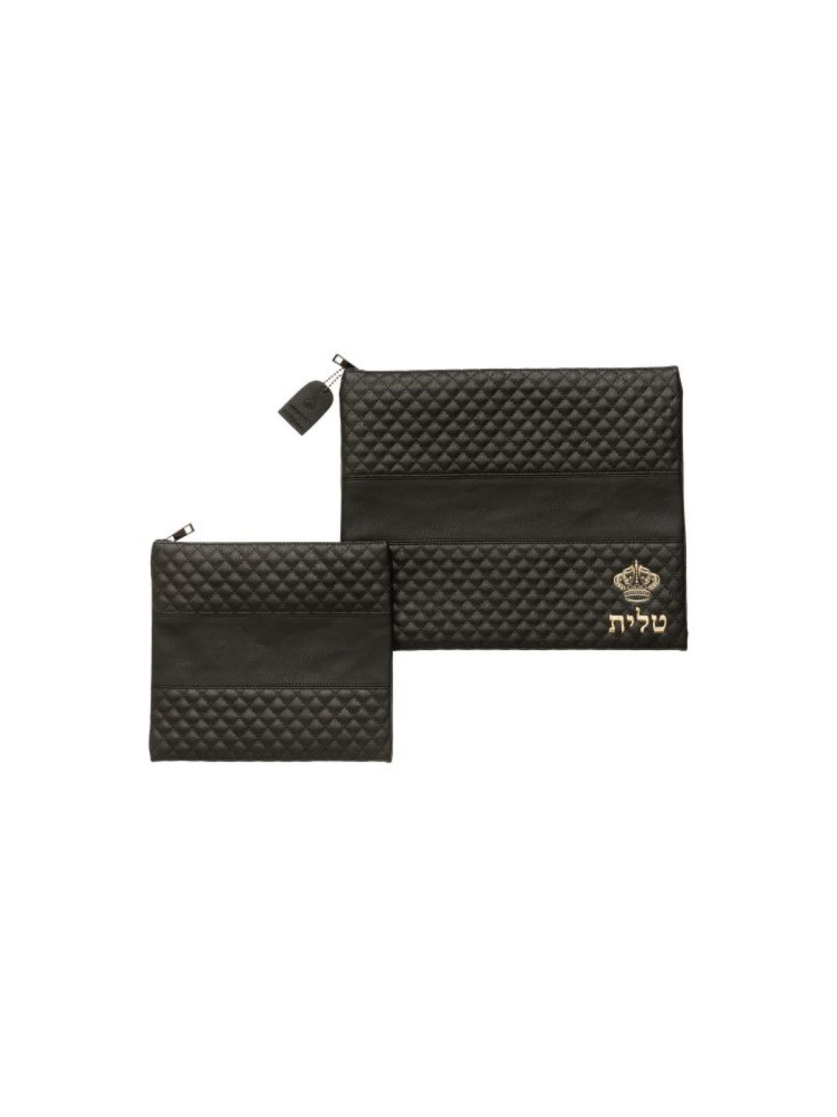 Faux Leather Tallit and Tefillin Bag Set Go... | Talit & Tefillin Bags