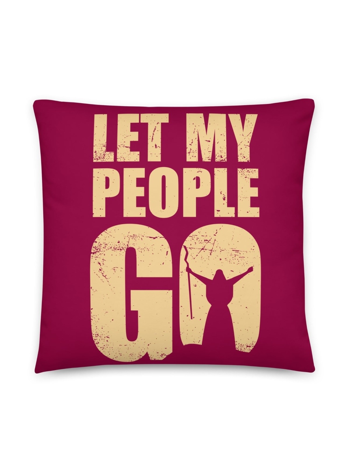 Let My People Go Passover Pillow
