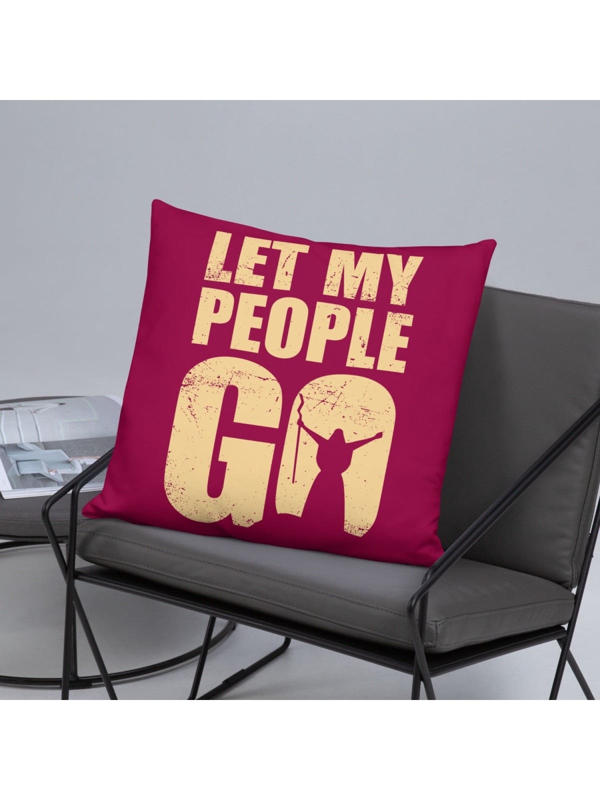 Let My People Go Passover Pillow