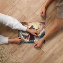 Moses Splitting Red Sea Puzzle 252 / 520 piece