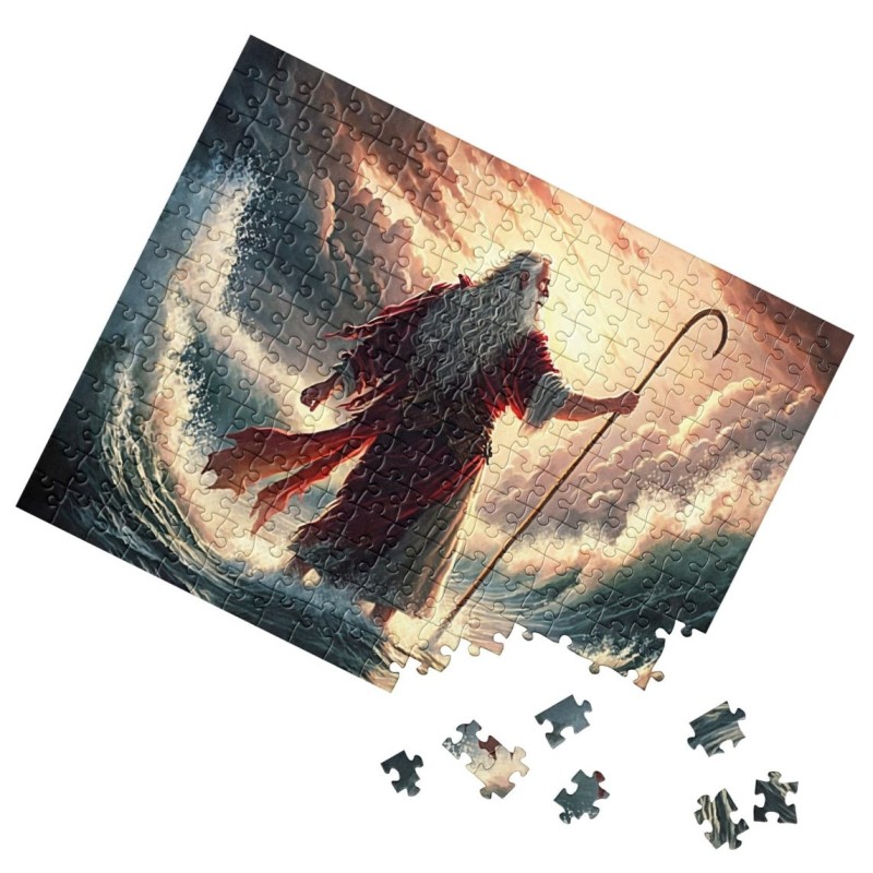 Moïse divisant la mer Rouge Puzzle 252/520 pièces