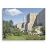 Old City of Jerusalem and Tower of David Canvas Print