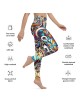 Leggings de yoga de créateur de pop art de Tel Aviv