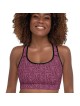 Ahava / Love Designer Padded Sports Bra