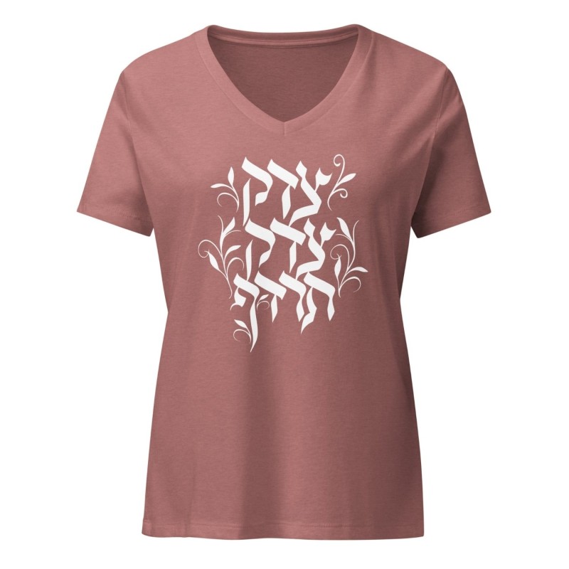 Justice, Justice Shall You Pursue Women's V-Neck T-Shirt