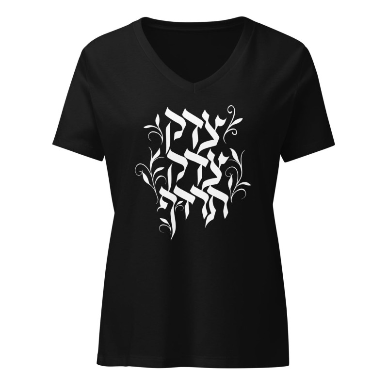 Justice, Justice Shall You Pursue Women's V-Neck T-Shirt