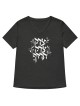 Justice, Justice Shall You Pursue T-shirt col V femme
