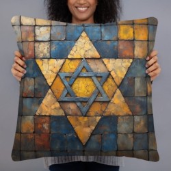 Antique Star of David Basic Pillow
