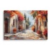 Jerusalem's Path to Yemin Moshe Print on Canvas