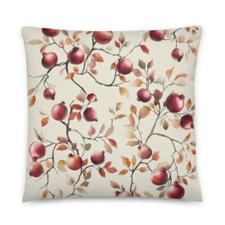 Enticing Pomegranates Pillow