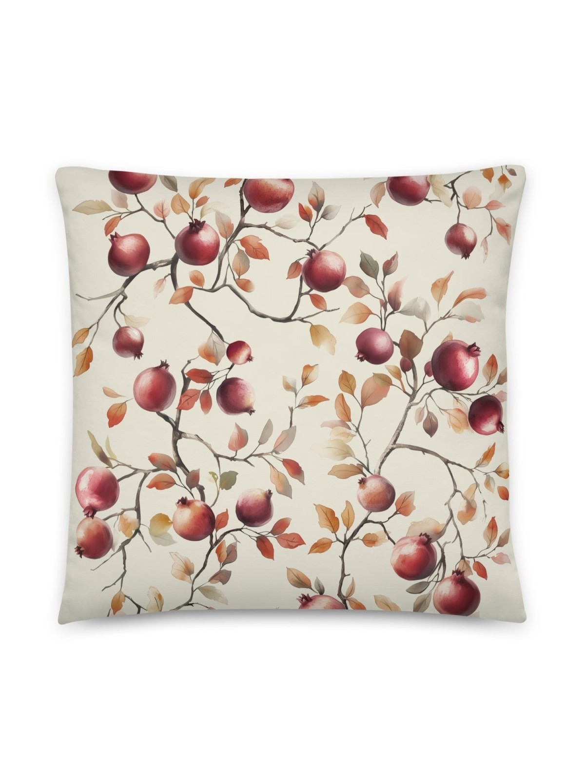 Enticing Pomegranates Pillow