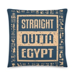 Straight Outta Egypt Passover Pillow