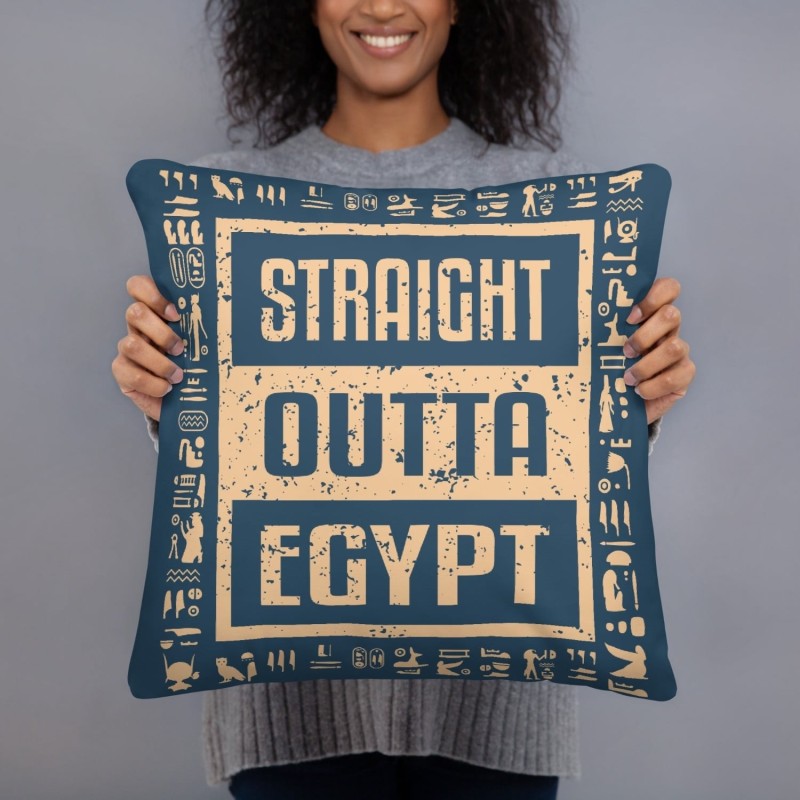 Straight Outta Egypt Passover Pillow