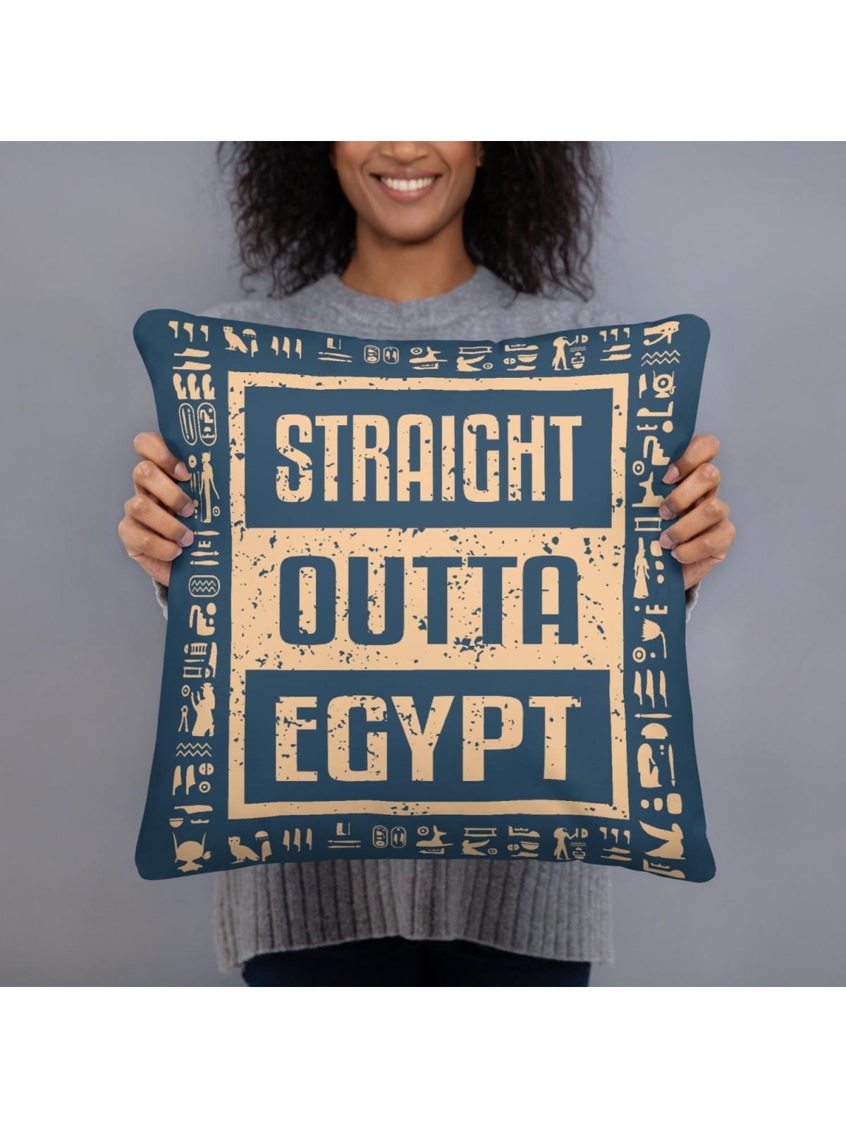 Straight Outta Egypt Passover Pillow