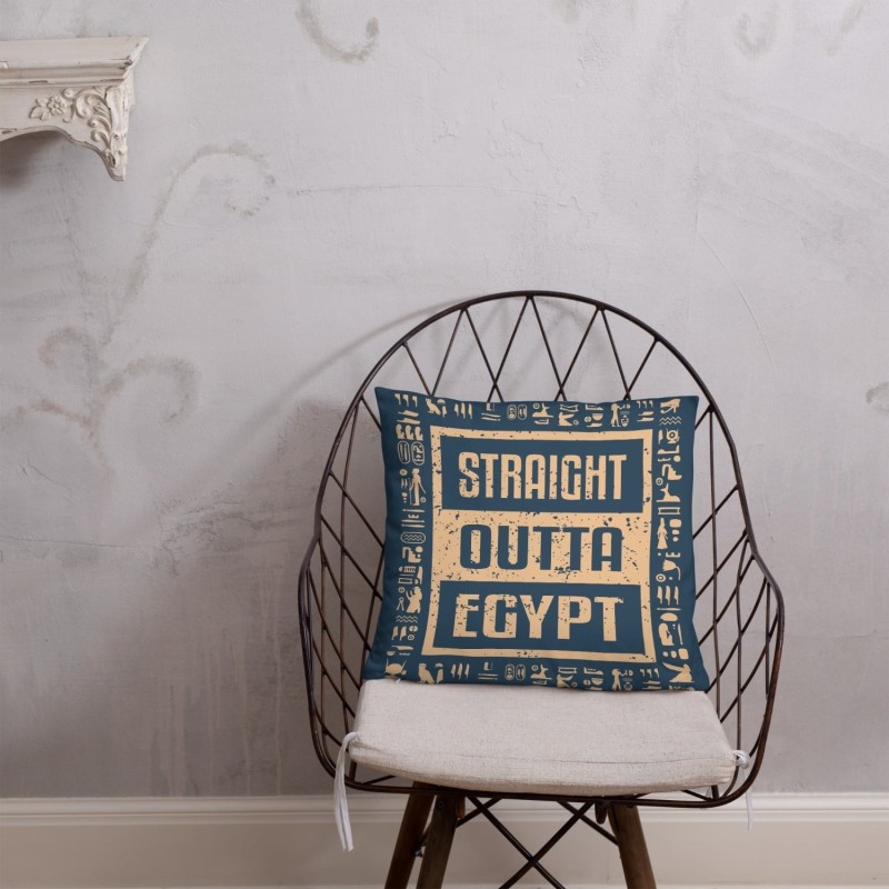 Straight Outta Egypt Passover Pillow