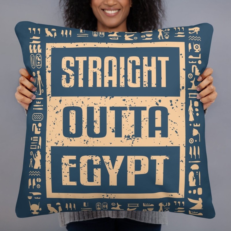 Straight Outta Egypt Passover Pillow