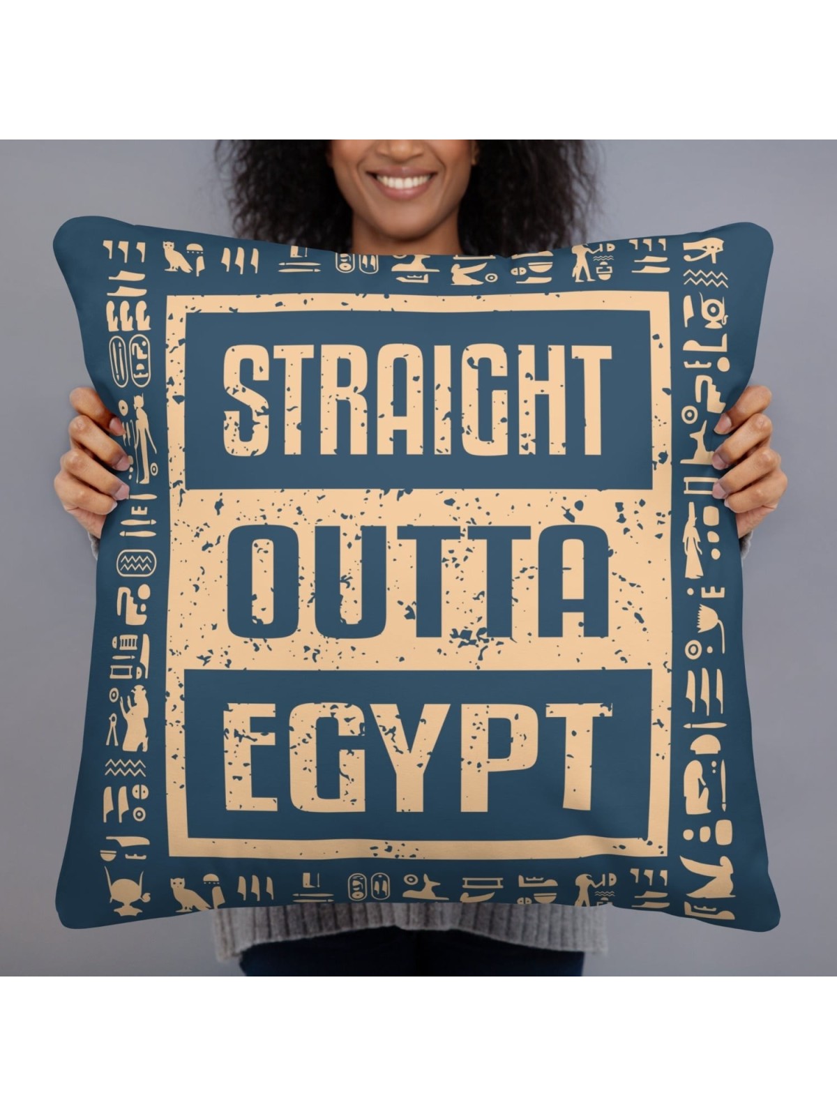 Straight Outta Egypt Passover Pillow