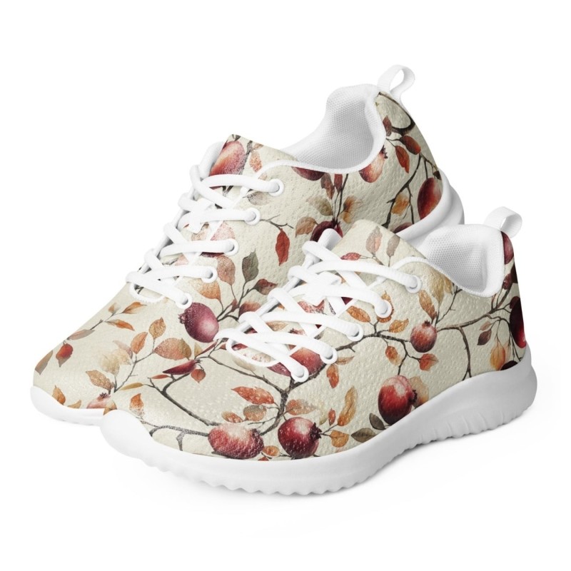 Enticing Pomegranates Women's Athletic Shoes