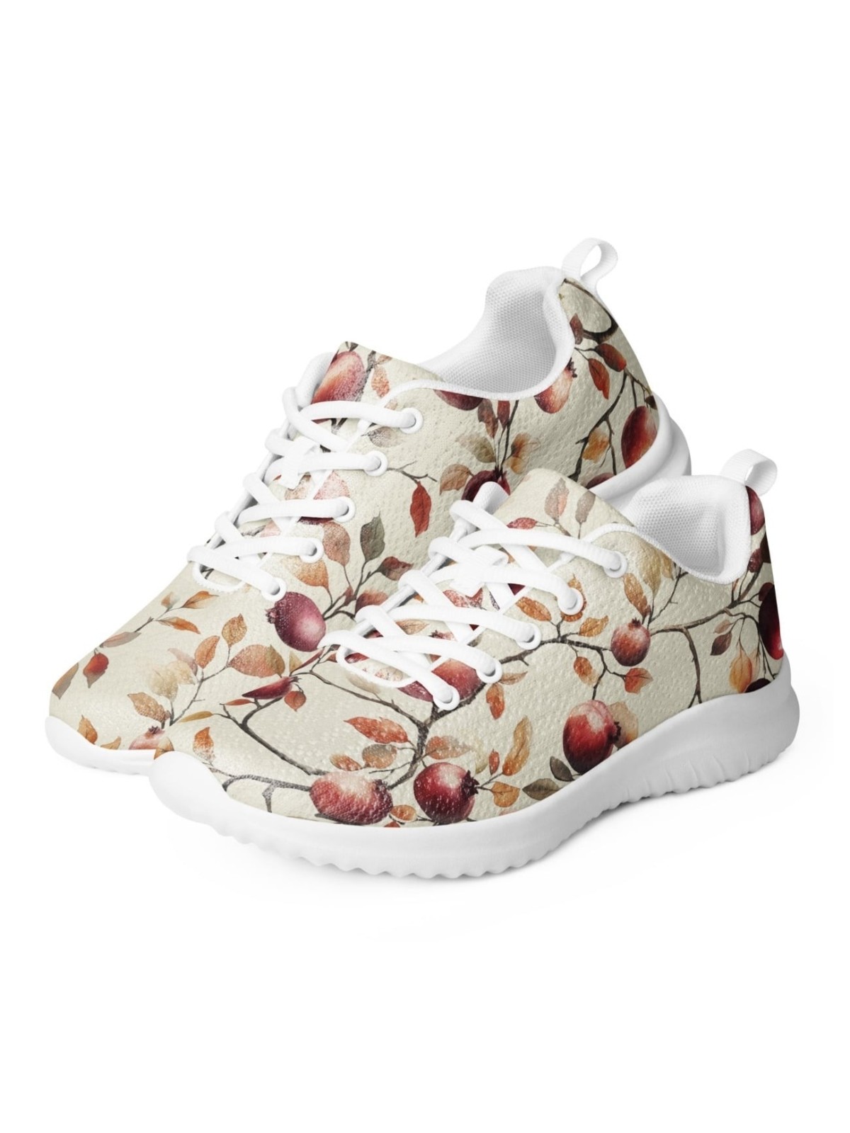 Enticing Pomegranates Women's Athletic Shoes