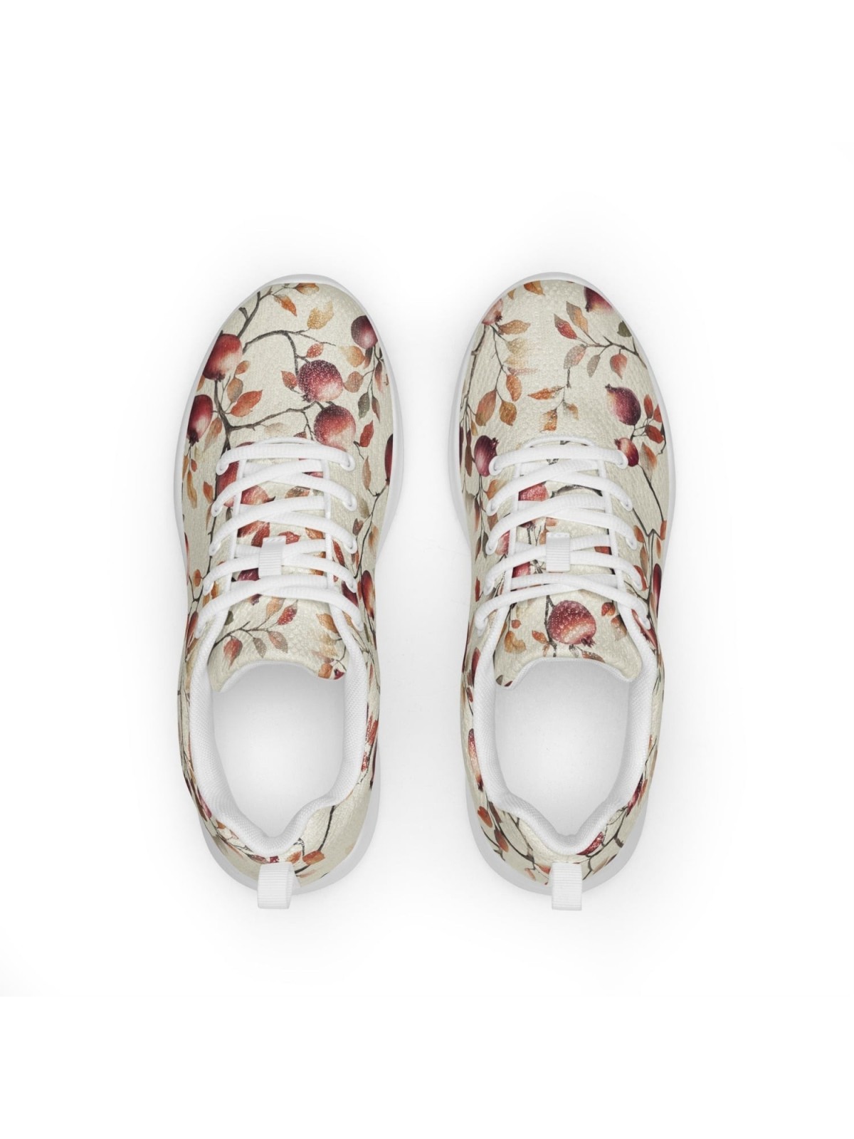 Enticing Pomegranates Women's Athletic Shoes