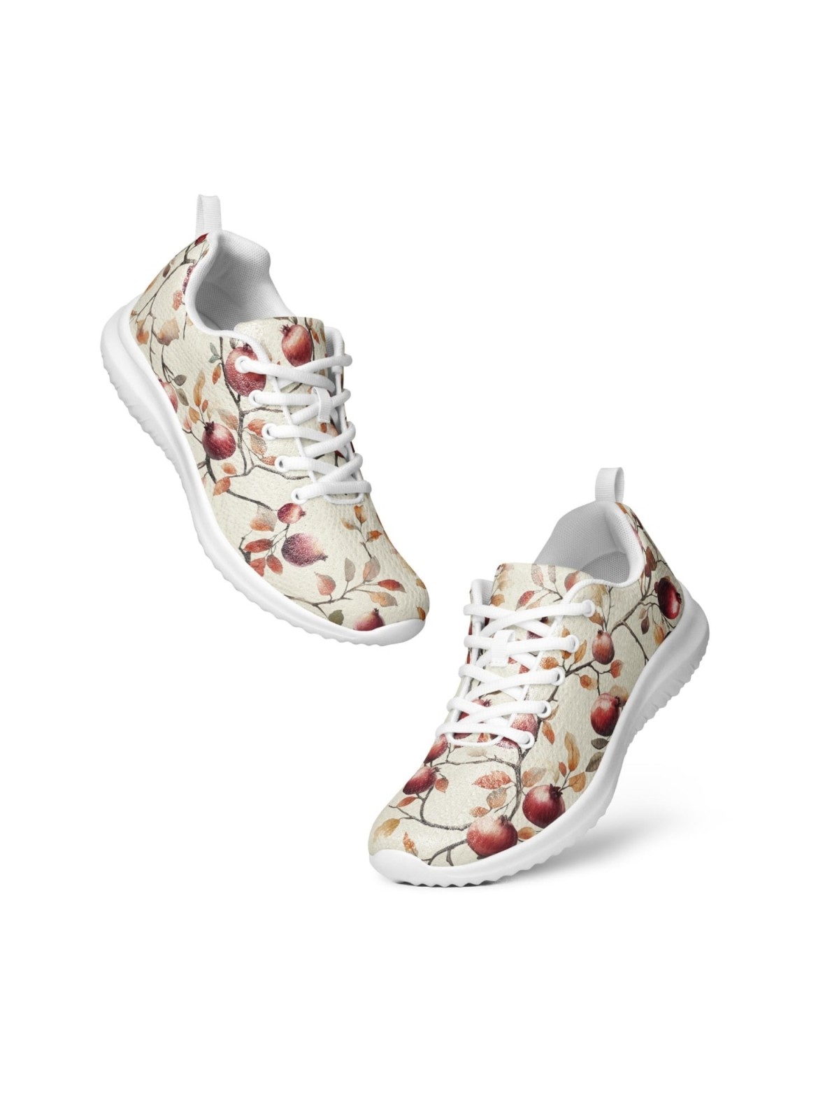 Enticing Pomegranates Women's Athletic Shoes