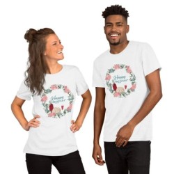 Happy Passover Floral Unisex T-Shirt